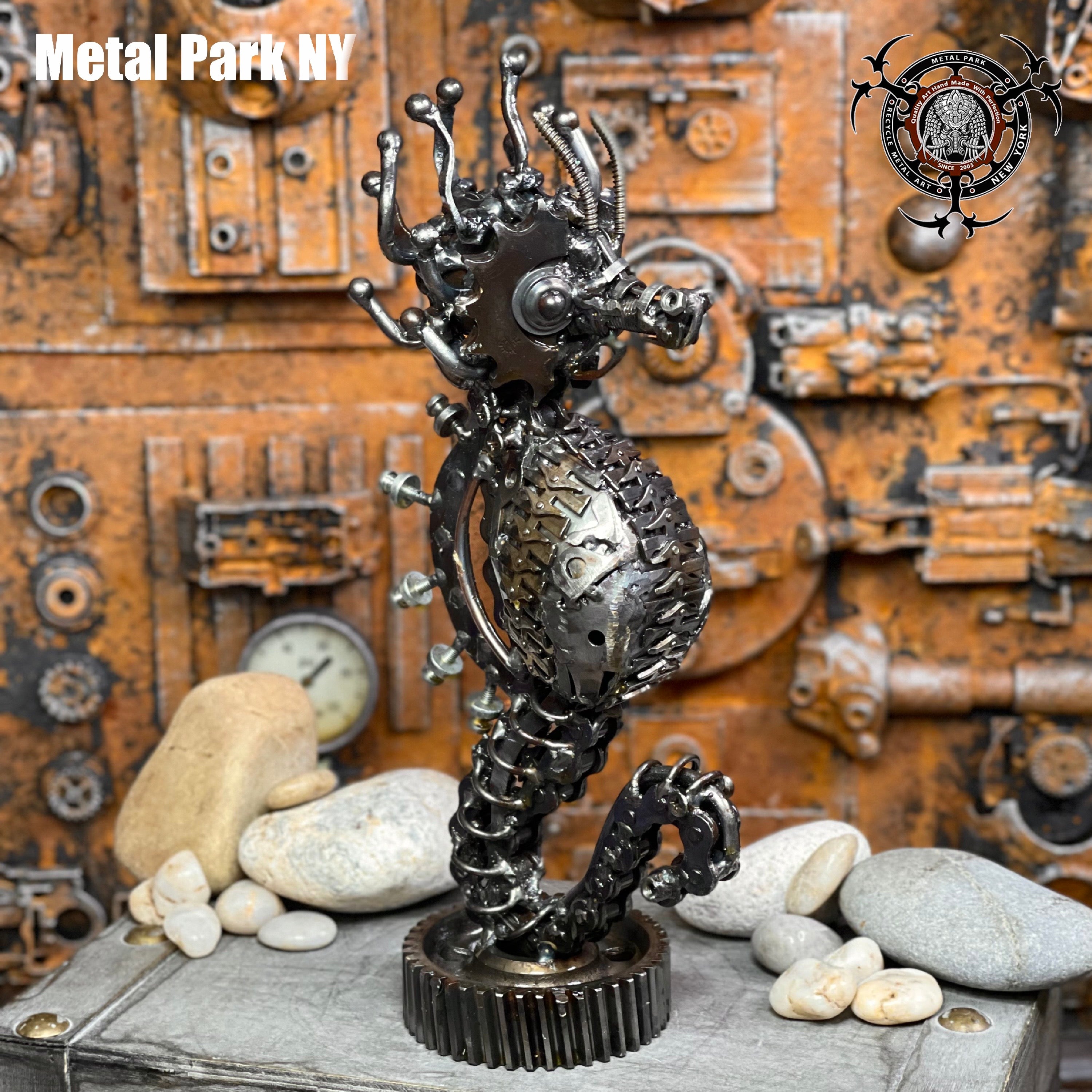 STEAMPUNK SEAHORSE Small